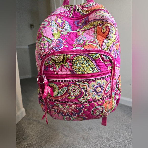 Vera Bradley Handbags - Vera Bradley Lighten Up Quilted Backpack Pockets Fun Colorful Vacation Travel